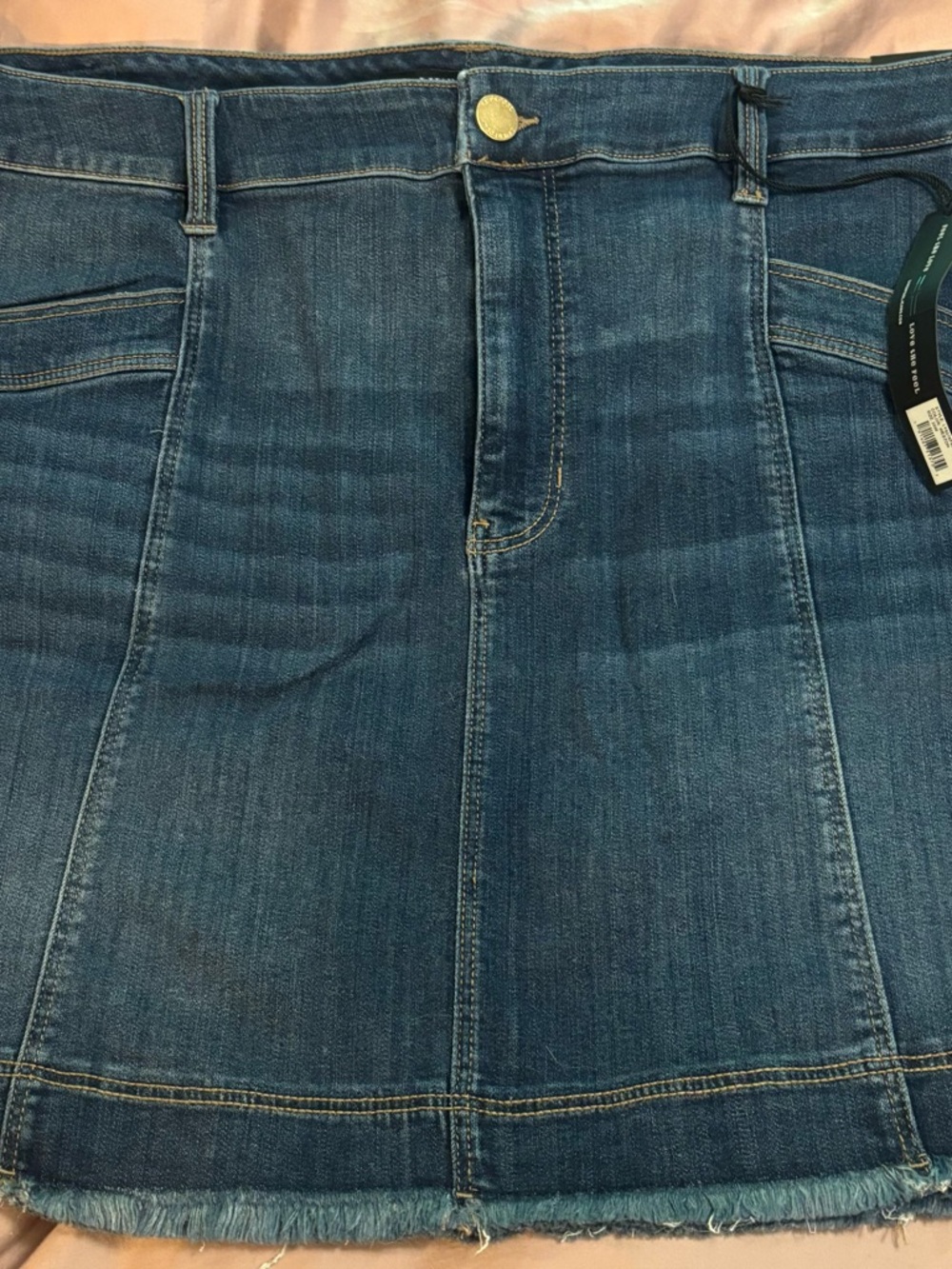 Liverpool Jeans Company Blue Denim Mini Skirt